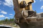 1993 mod. Cat 245 D gravemaskin på 71 tonn m/tannskuff. Sertifisert