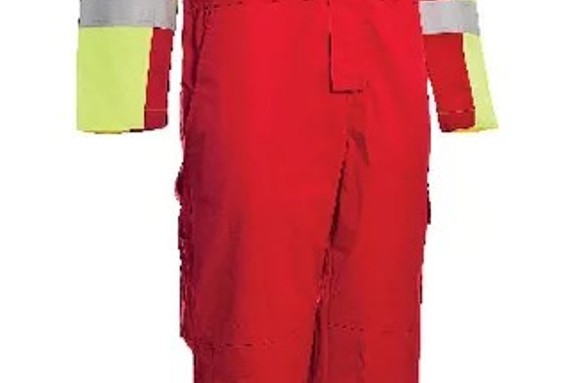180 stk GSA Antiflame Coverall rød/gul (art GSA11080) str 58