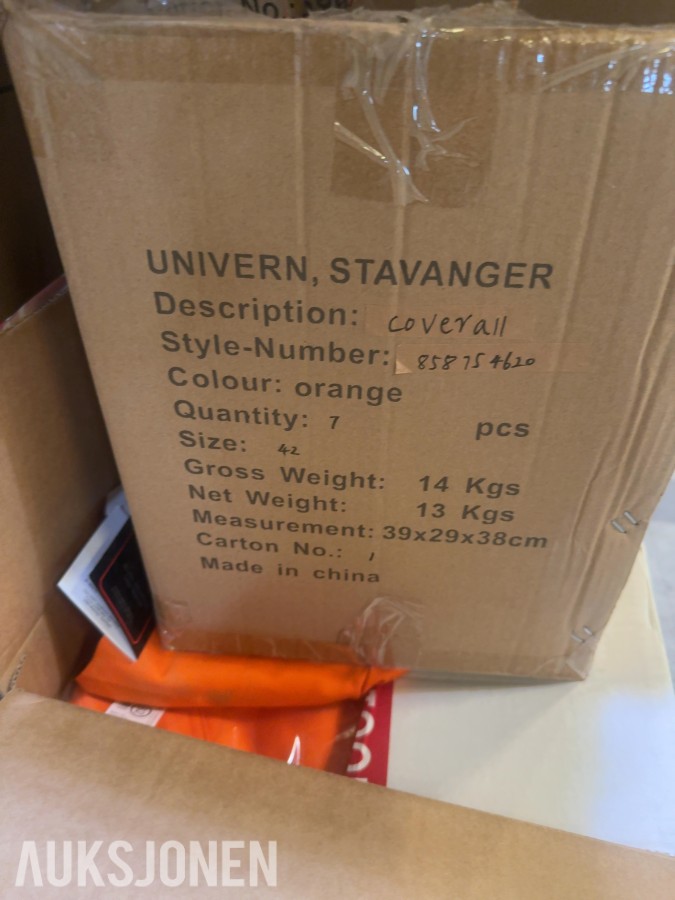 77 stk Univern arbeidsklær - kjeledresser