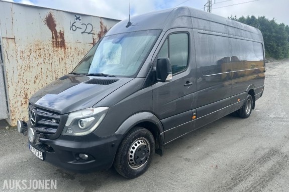 2018 Mercedes-Benz Sprinter HENGERFESTE AUT VARMER KAMERA STOR INNREDNING