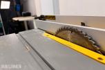 DeWalt DW745 bordsag med DE7400 arbeidsstativ og sagblader