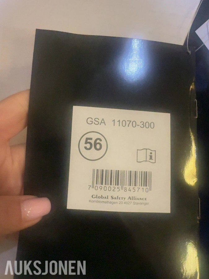 140 stk GSA 11070-300 bukser navy/gul - strl. 56-62