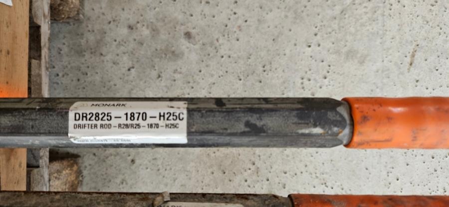 2025 MONARK BORSTÅL TIL BOLTEBORING - DR2825 - 1870 - H25