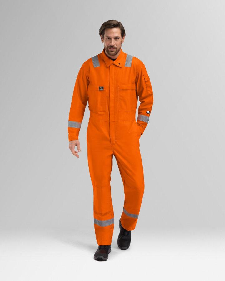 104 stk Univern Coverall orange str 44/52/62/64