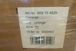 104 stk Univern Coverall orange str 44/52/62/64