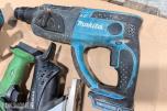 Verktøyparti med Milwaukee, Makita, Bosch, Hitachi og Basso