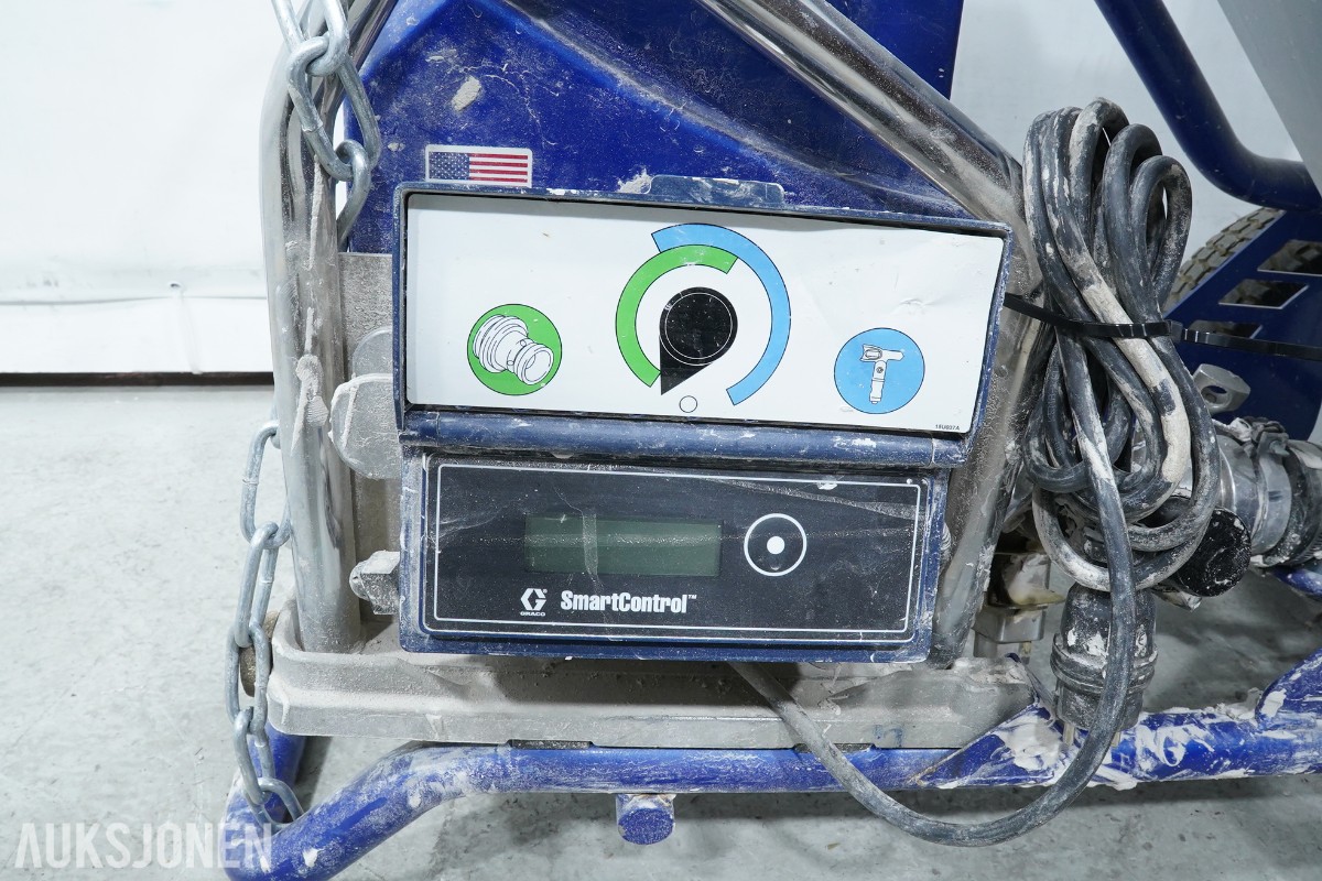 Graco T-Max 657 sparkel- og sprøytemaskin med slanger og sprøytepistol
