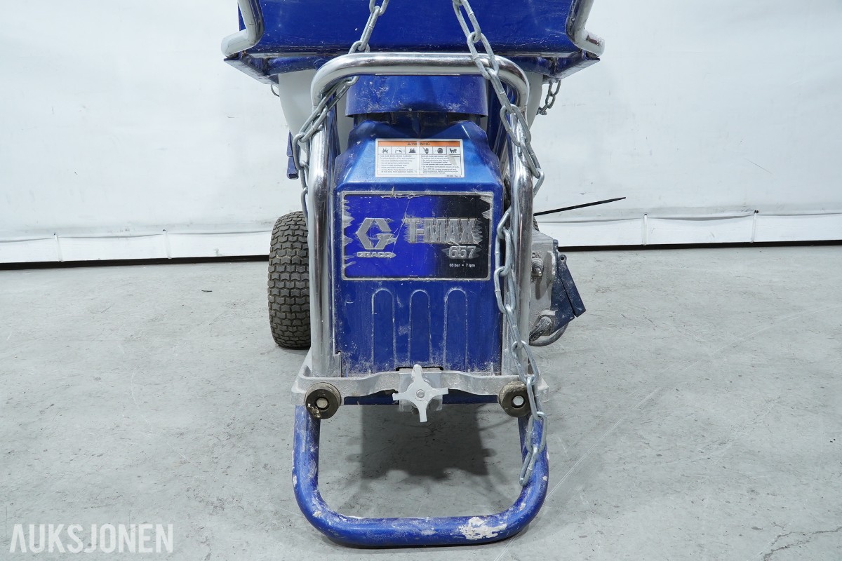 Graco T-Max 657 sparkel- og sprøytemaskin med slanger og sprøytepistol