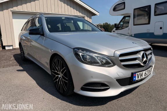 2014 Mercedes-Benz E220 CDI 2.1 170hk automat cruisekontroll skinninteriør s+v dekk eu ok 07.2028