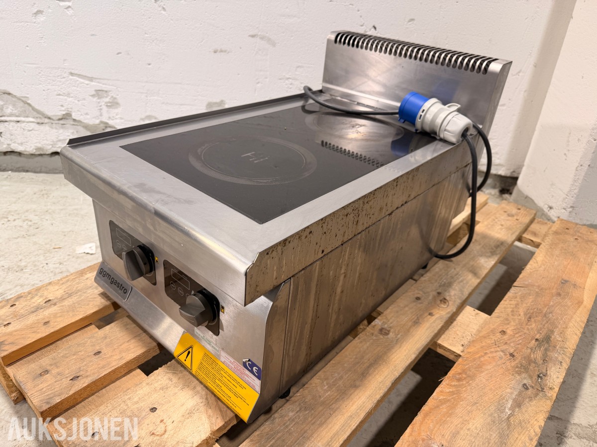 2022 GGM Gastro IDKE2 dobbel induksjonstopp – 6 kW