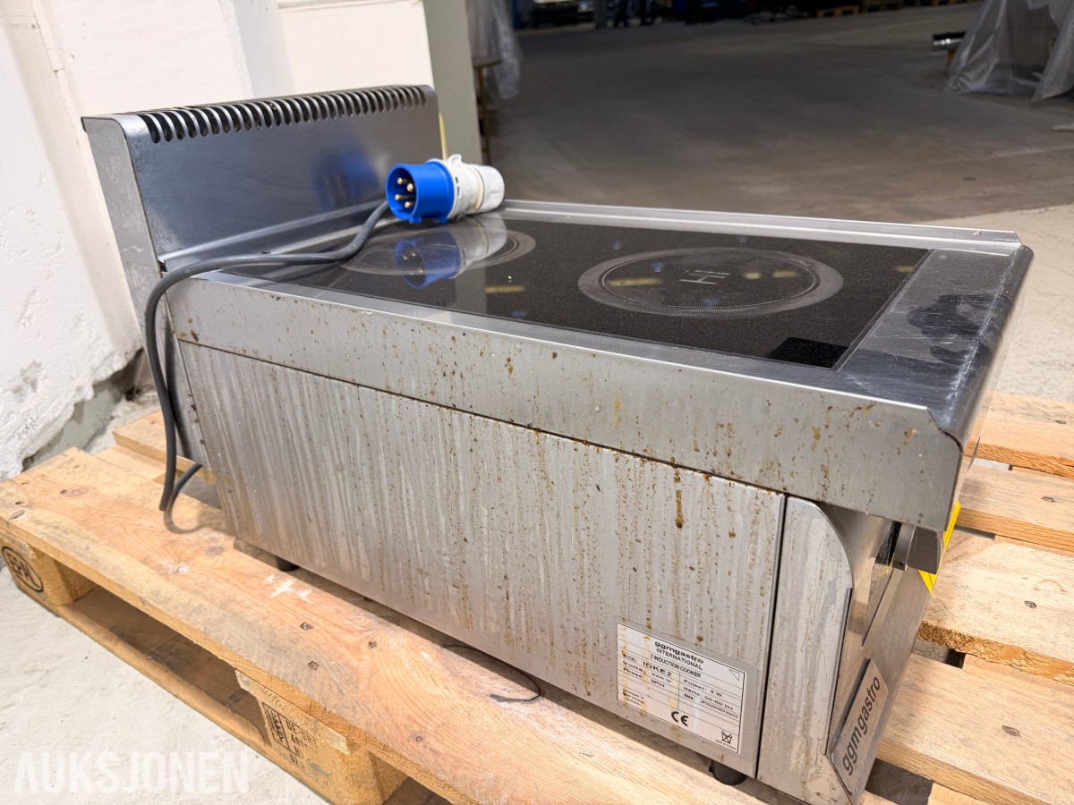 2022 GGM Gastro IDKE2 dobbel induksjonstopp – 6 kW