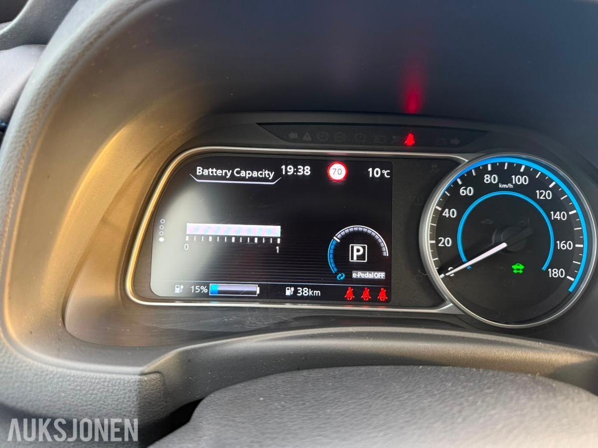 2018 Nissan Leaf 40kWh Ryggekamera, Cruisekontroll, rattvarme