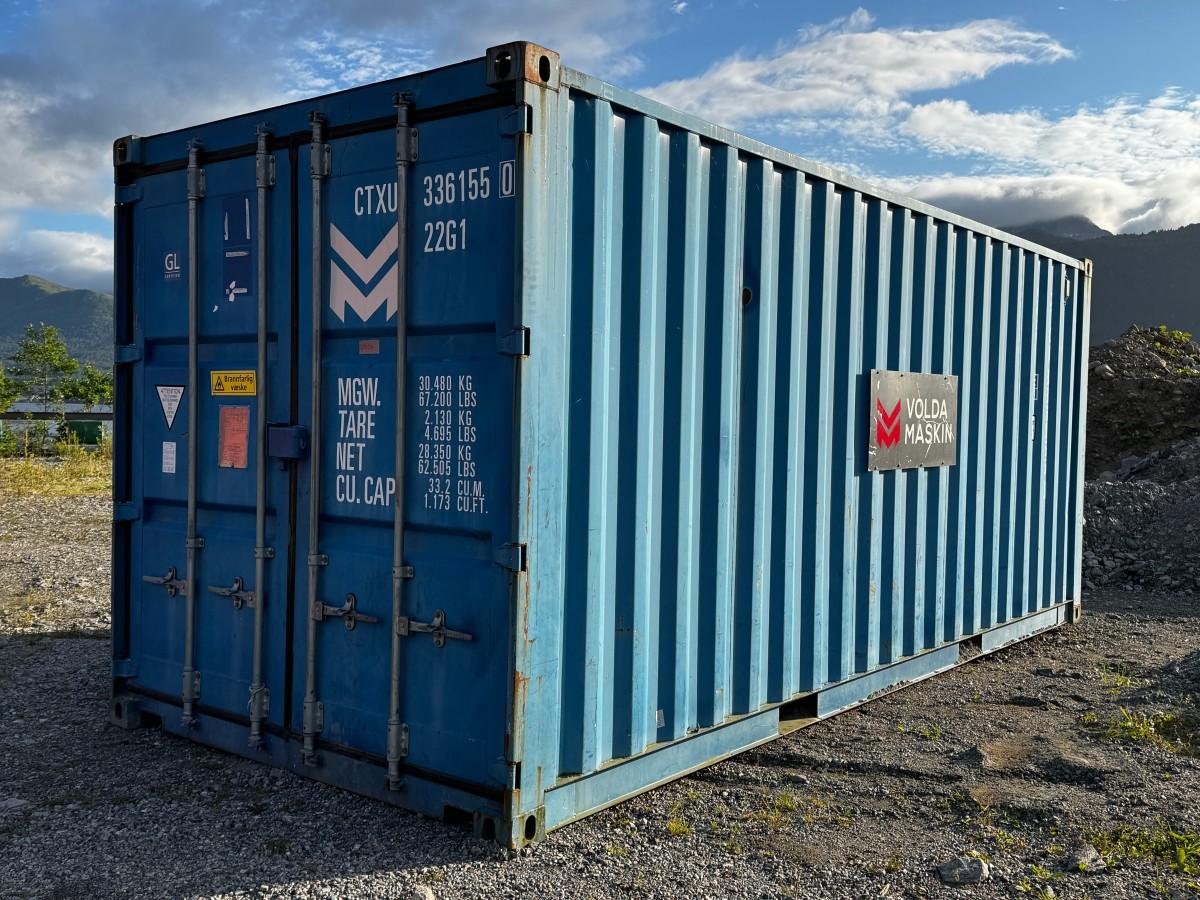 20 Fots lagercontainer med innredning