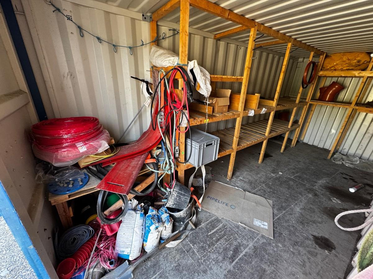 20 Fots lagercontainer med innredning
