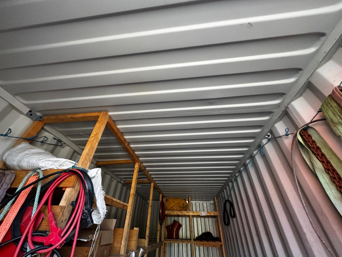 20 Fots lagercontainer med innredning