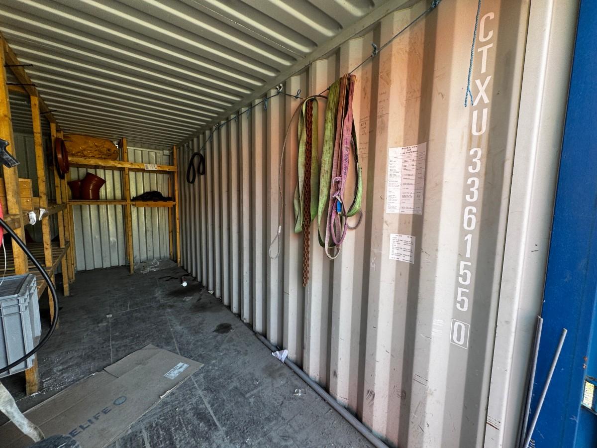 20 Fots lagercontainer med innredning