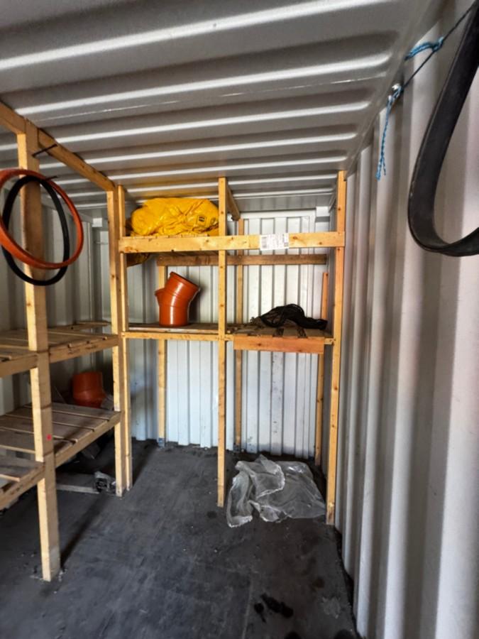 20 Fots lagercontainer med innredning