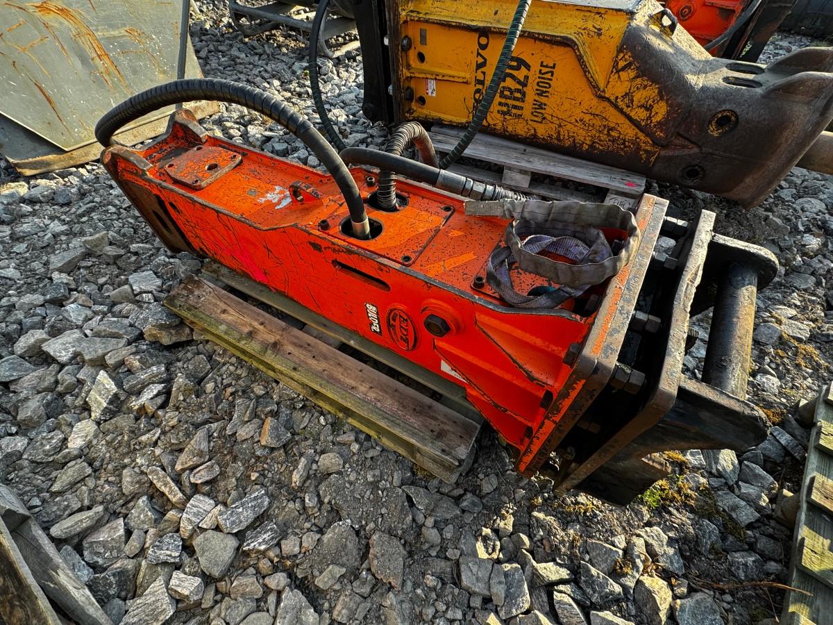 EDT 1600 hydraulisk pigghammer – S60-feste