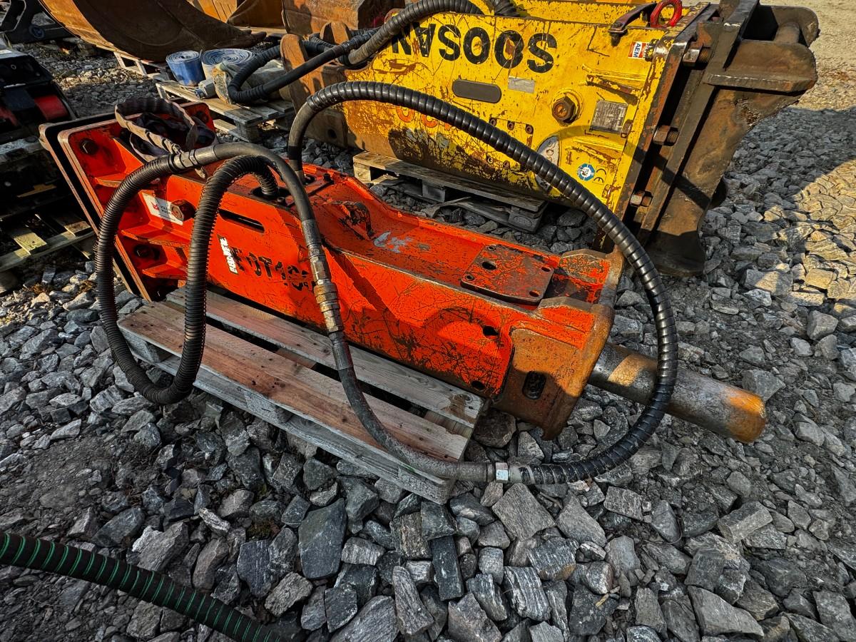 EDT 1600 hydraulisk pigghammer – S60-feste