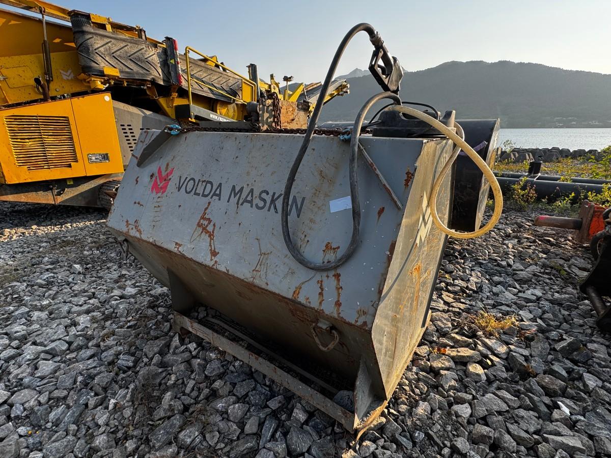 Mobil dieseltank/drivstofftank med elektrisk pumpe
