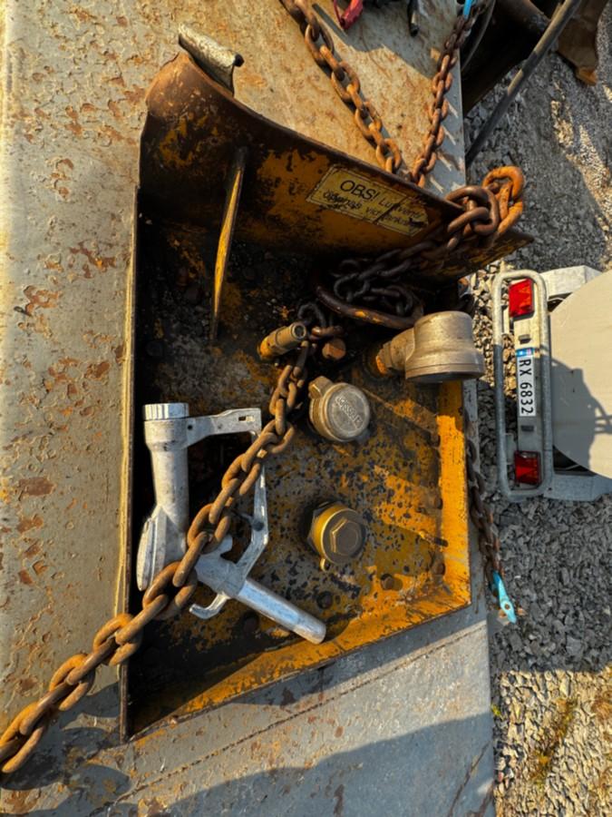 Mobil dieseltank/drivstofftank med elektrisk pumpe