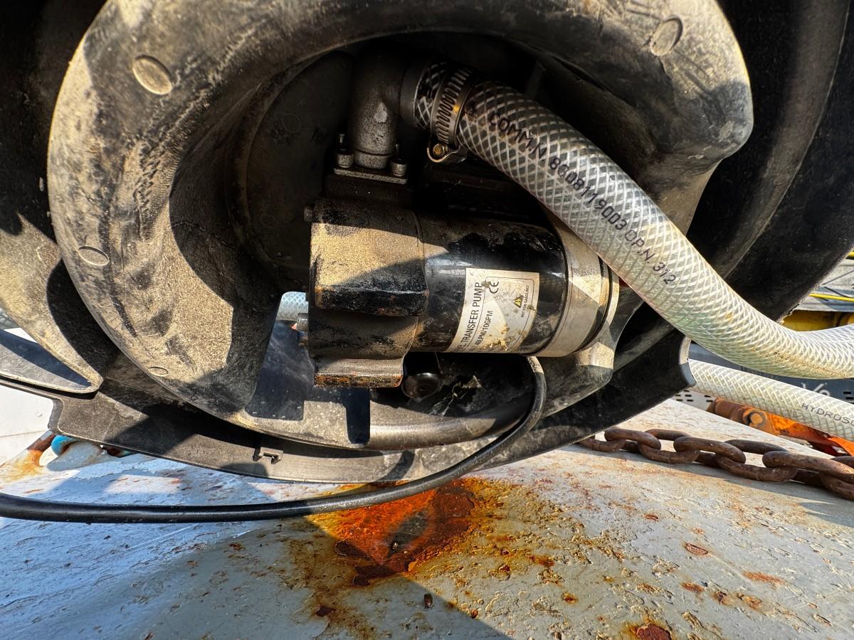 Mobil dieseltank/drivstofftank med elektrisk pumpe
