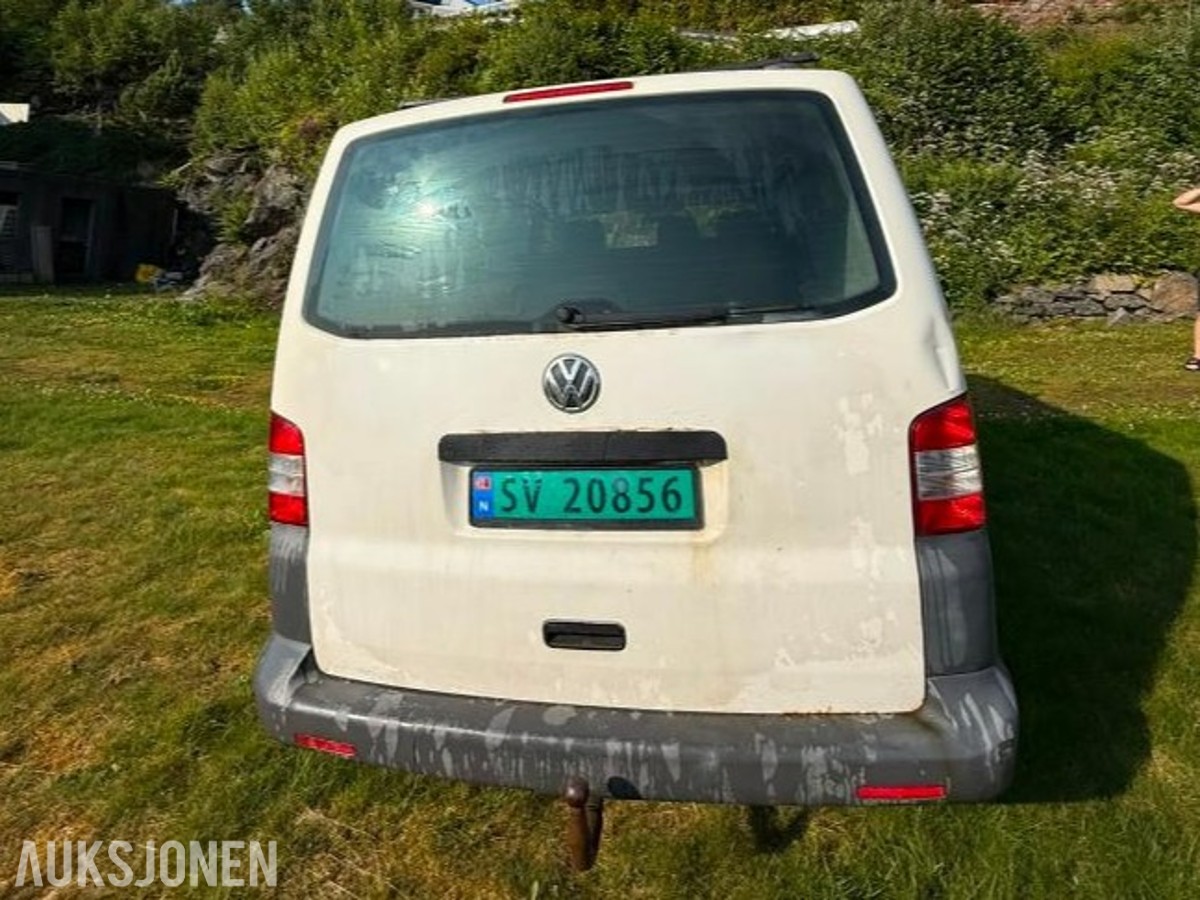 2012 Volkswagen Transporter T5 2.0D 102hk 2x Skyvedører Hengerfeste