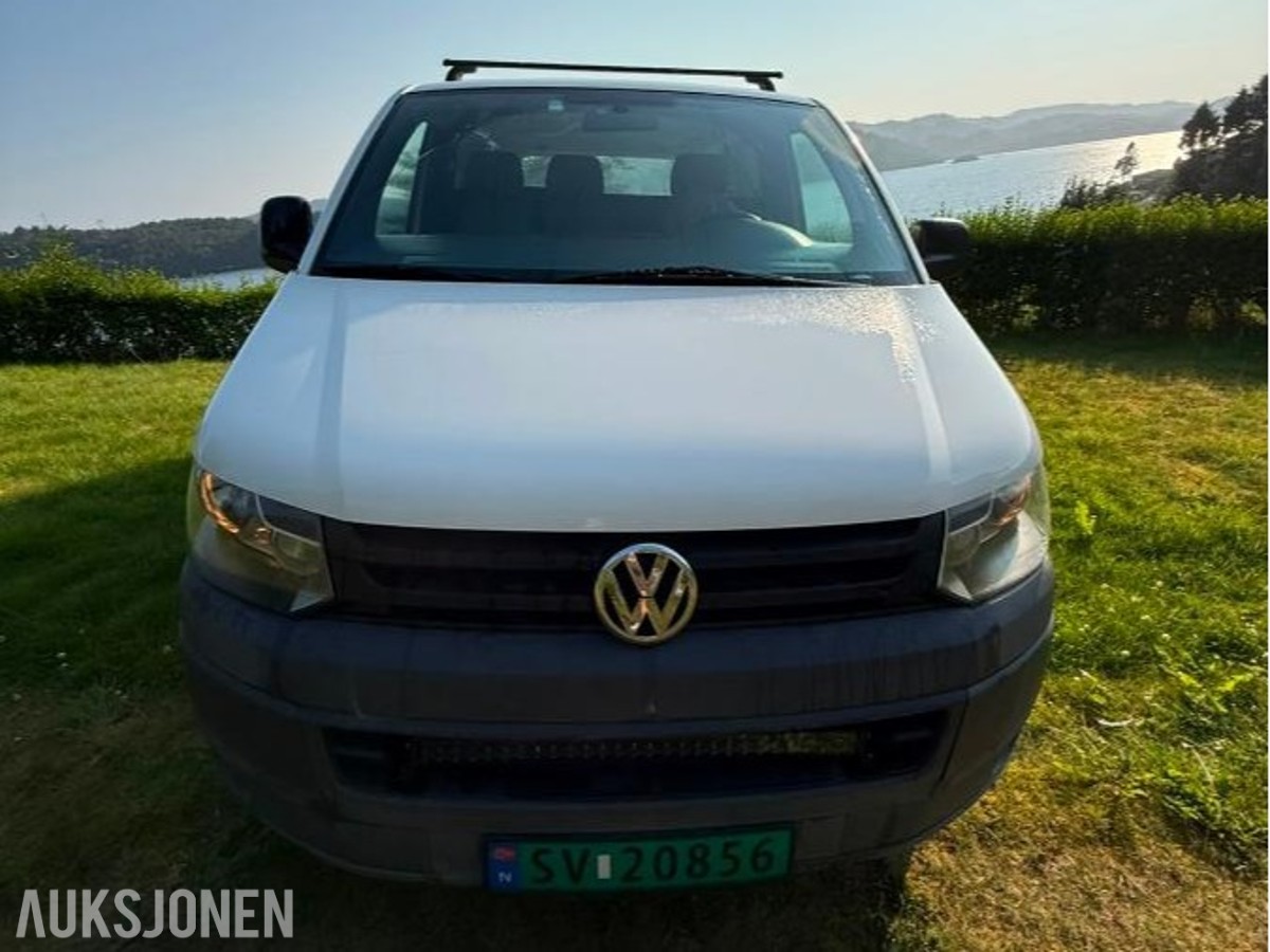 2012 Volkswagen Transporter T5 2.0D 102hk 2x Skyvedører Hengerfeste