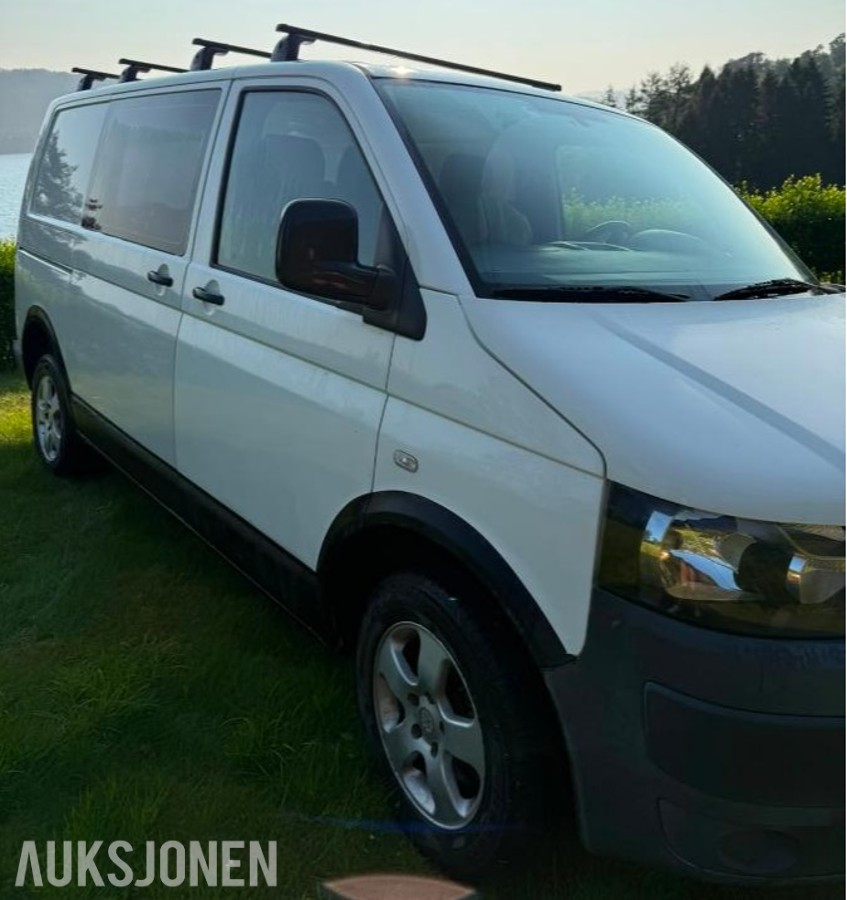 2012 Volkswagen Transporter T5 2.0D 102hk 2x Skyvedører Hengerfeste
