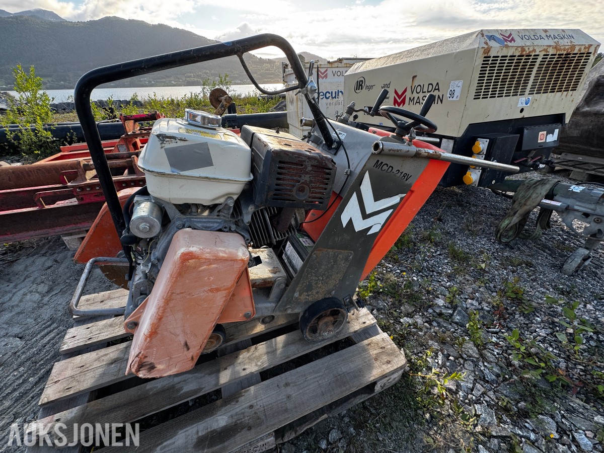 Mikasa MCD-218V bensindrevet betongsag/gulvsag med Honda GX390 motor