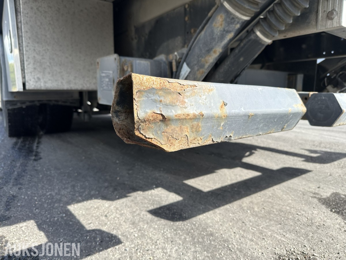 2018 MAN TGM 290 2 X 4 18 pll m/fullsideåpning og 2t bakløft