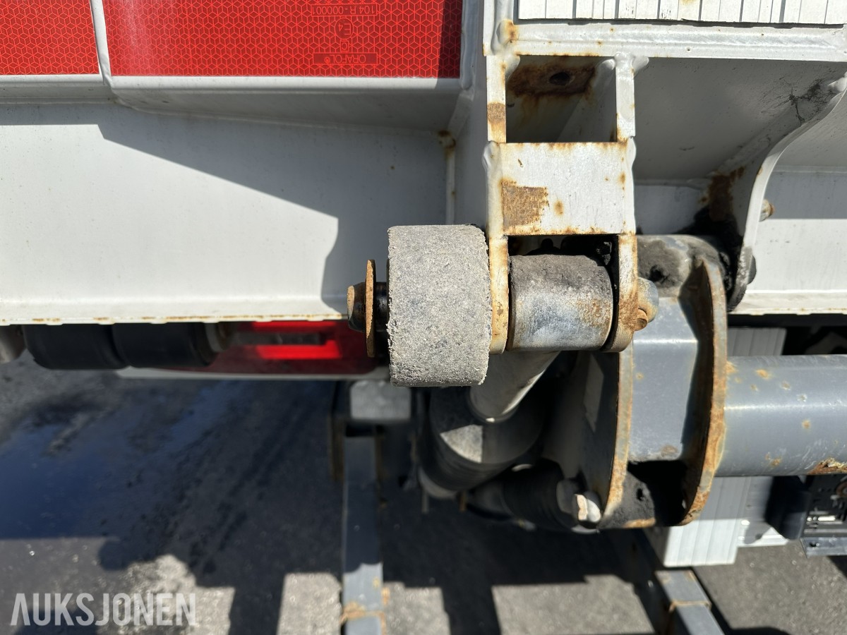 2018 MAN TGM 290 2 X 4 18 pll m/fullsideåpning og 2t bakløft