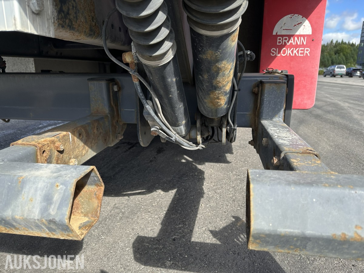 2018 MAN TGM 290 2 X 4 18 pll m/fullsideåpning og 2t bakløft