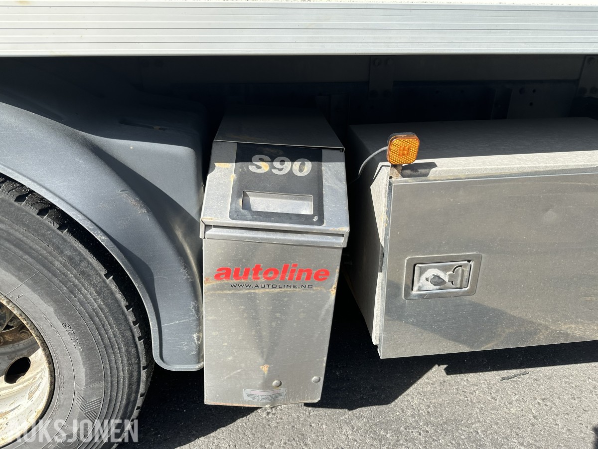 2018 MAN TGM 290 2 X 4 18 pll m/fullsideåpning og 2t bakløft