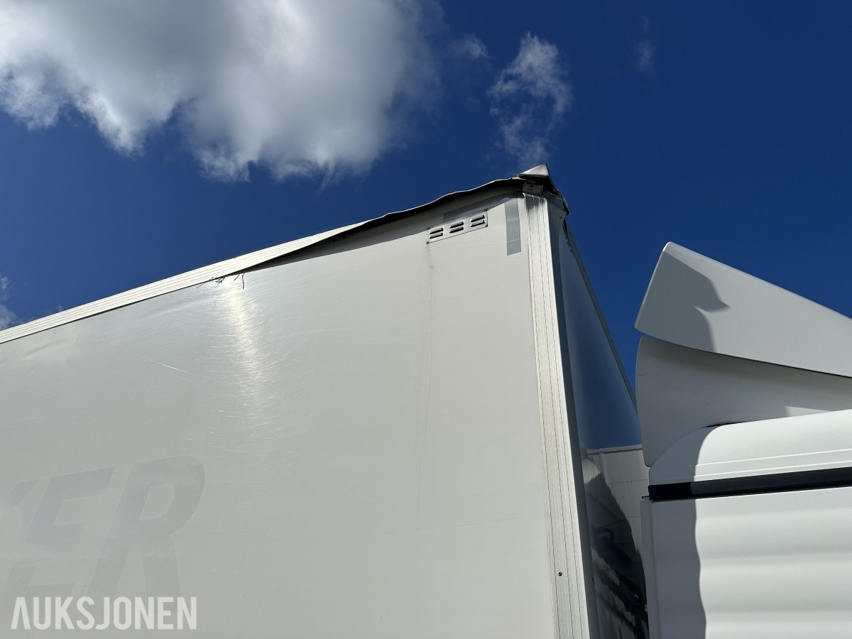 2018 MAN TGM 290 2 X 4 18 pll m/fullsideåpning og 2t bakløft
