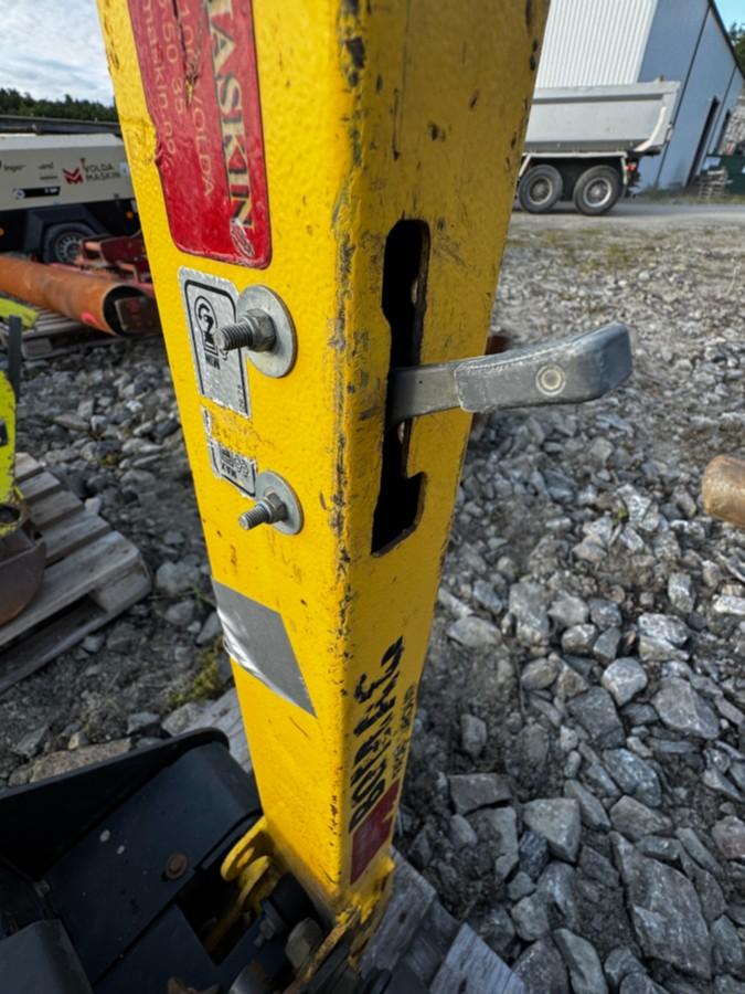 2013 Bomag BPR 35/60 reverserbar vibroplate med Honda GX160 bensinmotor – 2013 modell