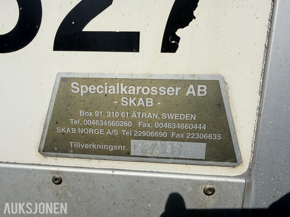 2010 HFR Termo kjerre m/aggregat og lift