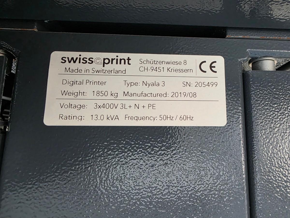 2019 SwissQprint Nyala 3 Digital Flatbed printer