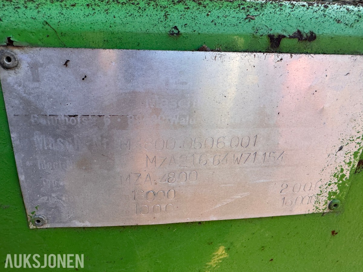 2006 Willibald MZA 4800 Fliskutter/kvern
