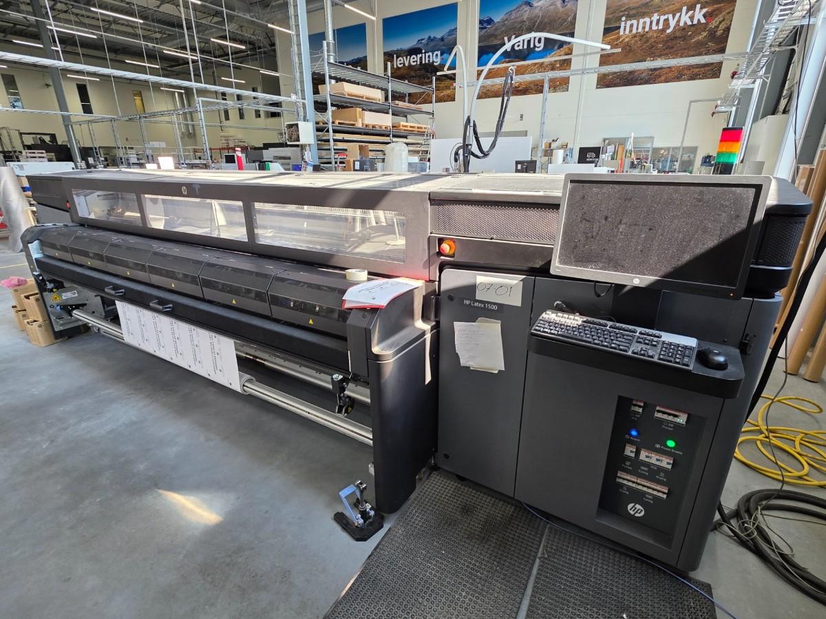 2017 HP Latex 1500 Plotter K4T88A