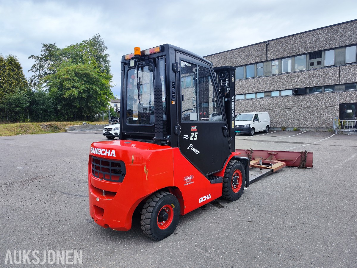 2021 Hangcha CPCD25-XW97F dieseltruck – 2 500 kg – 4,7 m