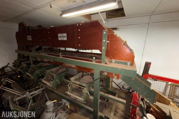 Compas EAS 60×75 S3 potetsorteringsmaskin - for 3 potet størrelser + 2 utkast for jord/småpoteter - 230 V