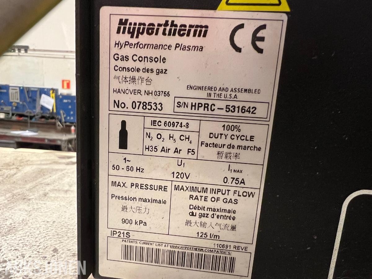 2016 Baykal BPL-H 2506 plasma med 2500mmx6000mm skjærebord