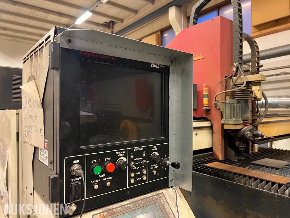 2016 Baykal BPL-H 2506 plasma med 2500mmx6000mm skjærebord