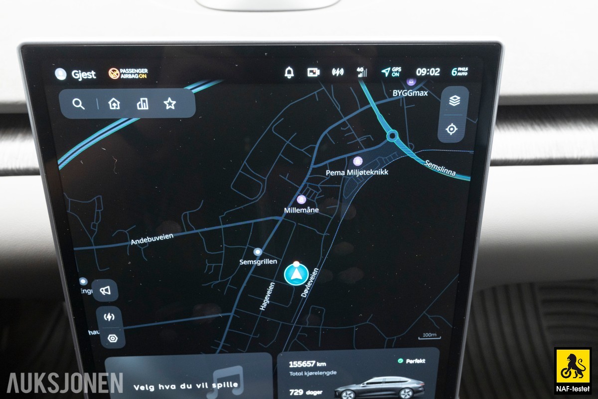 2024 NIO ET7 AWD PANORAMA LUFT HEAD-UP 360-KAMERA ACC MASSASJE