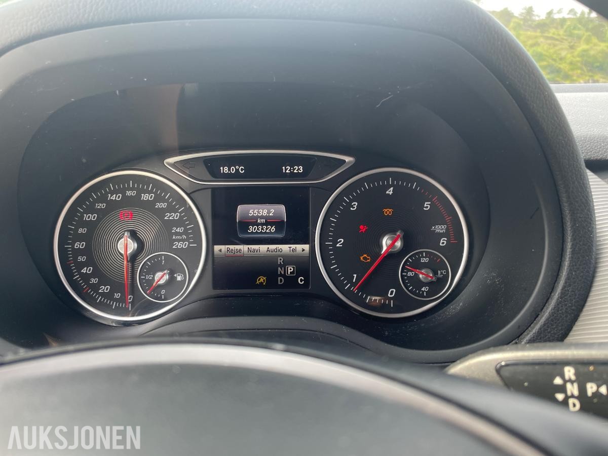 2016 Mercedes-Benz B180 Diesel Automat, Cruisekontroll, EU ok til 02.2027