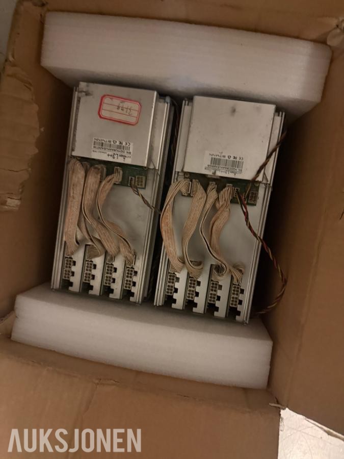 Bitmain Antminer L3+/L3++ – Ca. 180 stk – Utestet