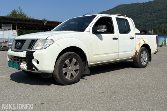 2012 Nissan NAVARA 2.5-190 D 4X4 - EU godkjent til 31.08.2026