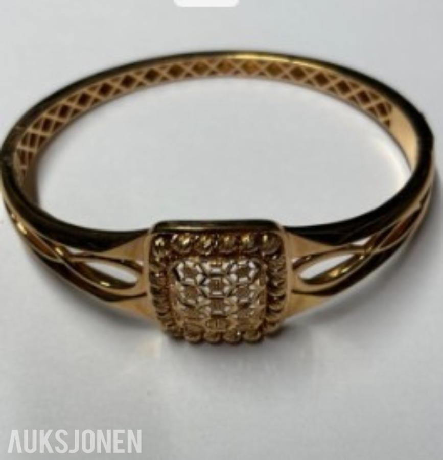 Armbånd i gull - 21 karat