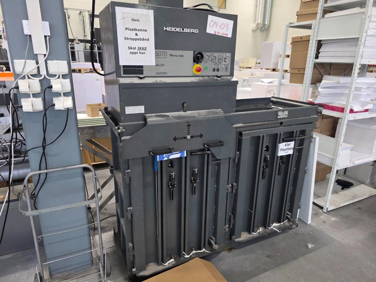 1998 Orwak 5070 plastpresse